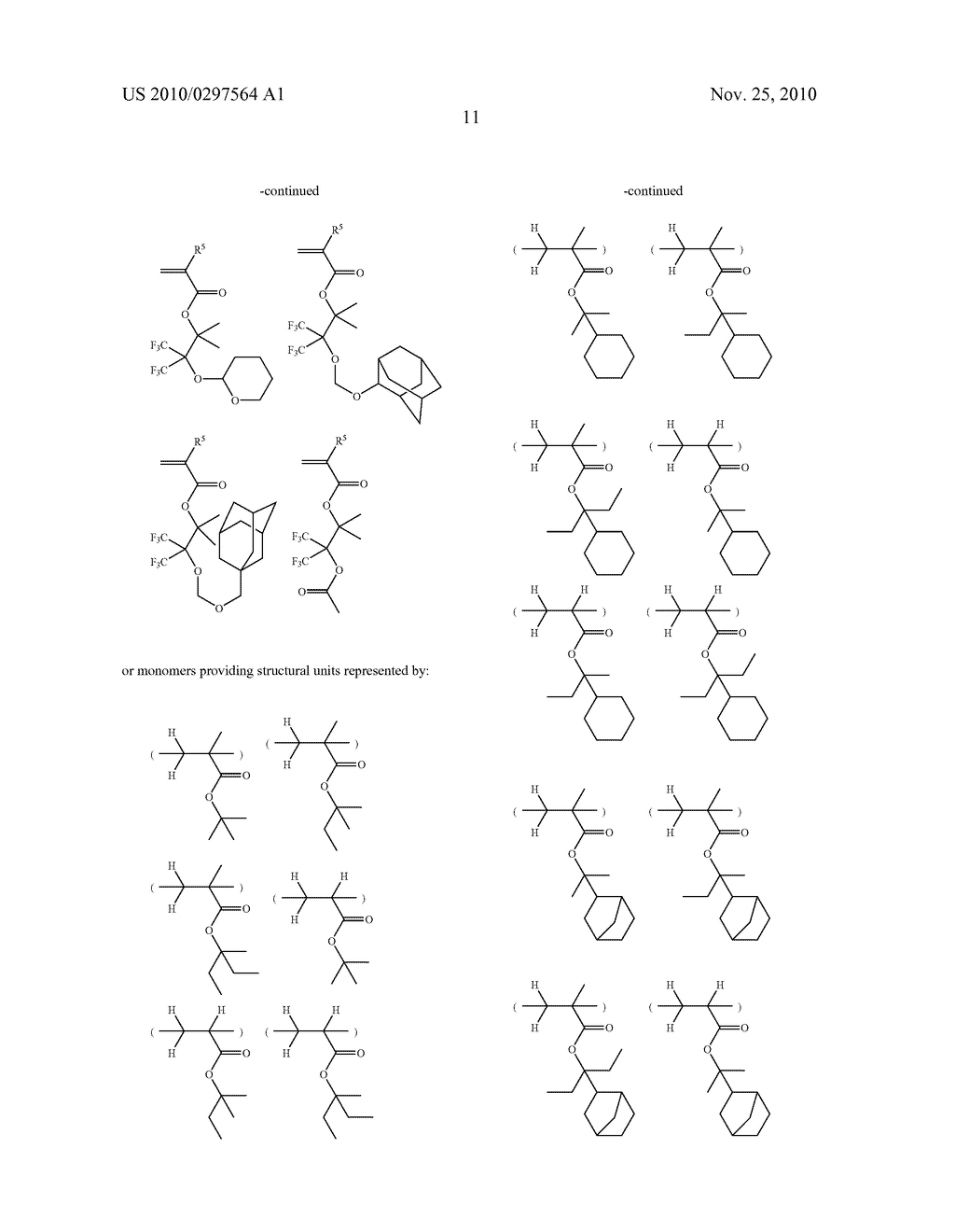 POLYMERIZABLE FLUORINE-CONTAINING MONOMER, FLUORINE-CONTAINING POLYMER AND METHOD OF FORMING RESIST PATTERN - diagram, schematic, and image 13