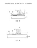 CONDUCTIVE BUMP STRUCTURE FOR SEMICONDUCTOR DEVICE AND FABRICATION METHOD THEREOF diagram and image