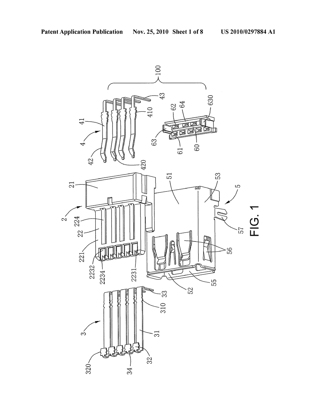 ELECTRICAL CONNECTOR WITH IMPROVED CONTACT ARRANGEMENT - diagram, schematic, and image 02