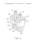 POWER SUPPLY AND CONNECTOR ASSEMBLY THEREOF diagram and image