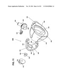 Golf Ball Holding Structure diagram and image