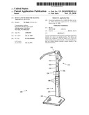 DEVICE AND METHOD FOR TRAINING ABDOMINAL MUSCLES diagram and image