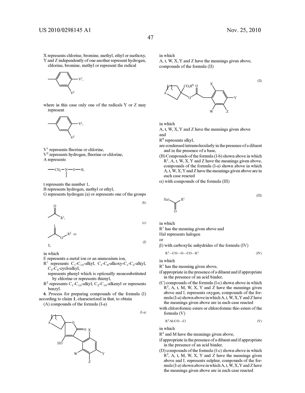 Spiroheterocyclic Tetronic Acid Derivatives - diagram, schematic, and image 48