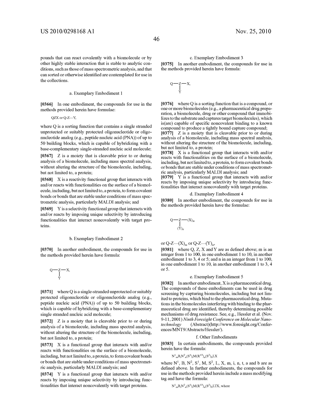 Capture compounds, collections thereof and methods for analyzing the proteome and complex compositions - diagram, schematic, and image 189