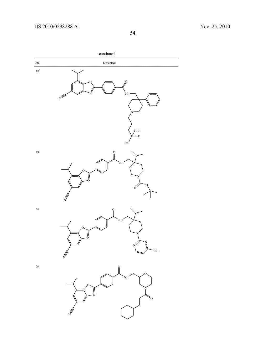 CETP INHIBITORS DERIVED FROM BENZOXAZOLE ARYLAMIDES - diagram, schematic, and image 55