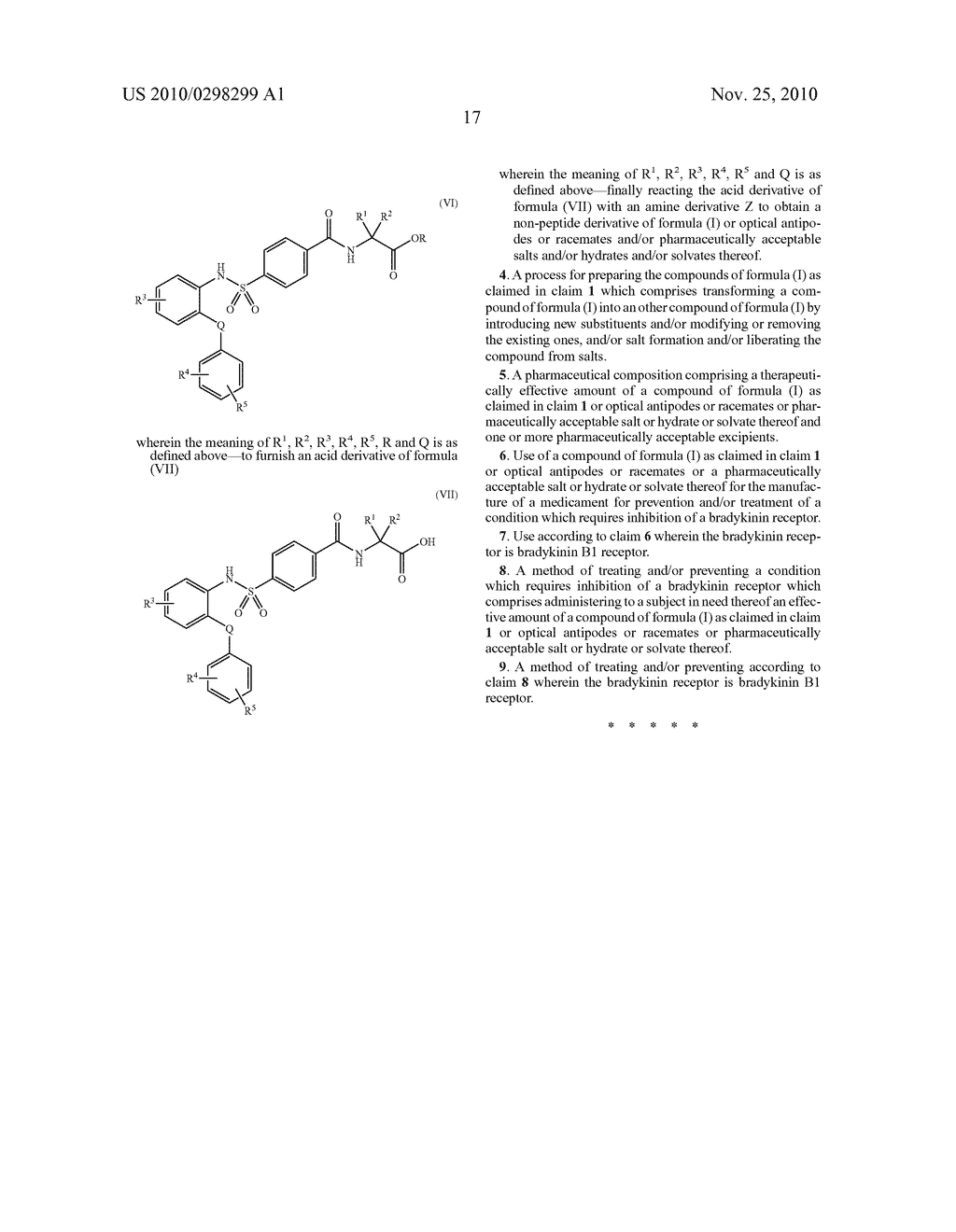  NON-PEPTIDE DERIVATIVES AS BRADYKININ B1 ANTAGONISTS - diagram, schematic, and image 18