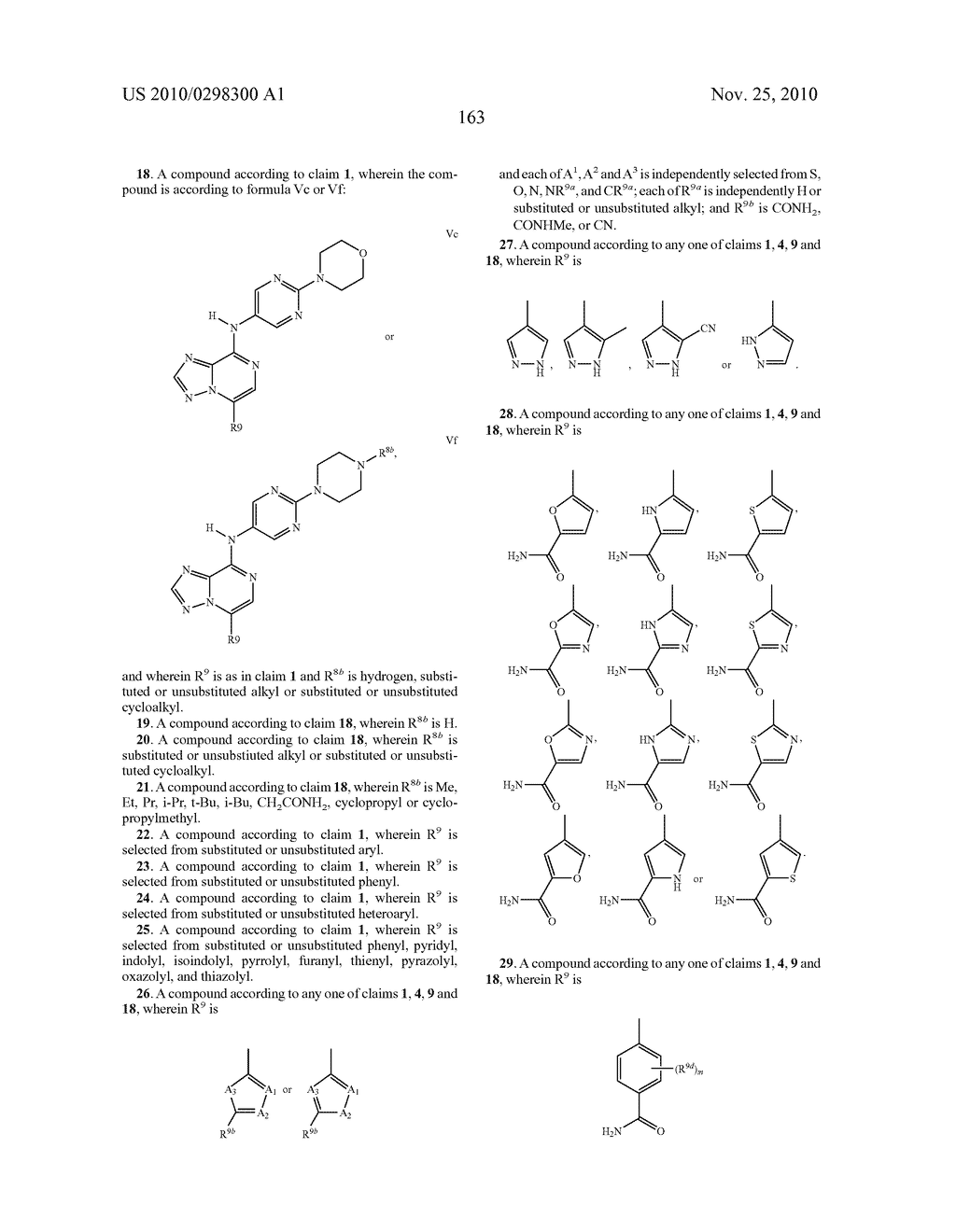 TRIAZOLOPYRAZINE COMPOUNDS USEFUL FOR THE TREATMENT OF DEGENERATIVE & INFLAMMATORY DISEASES - diagram, schematic, and image 169