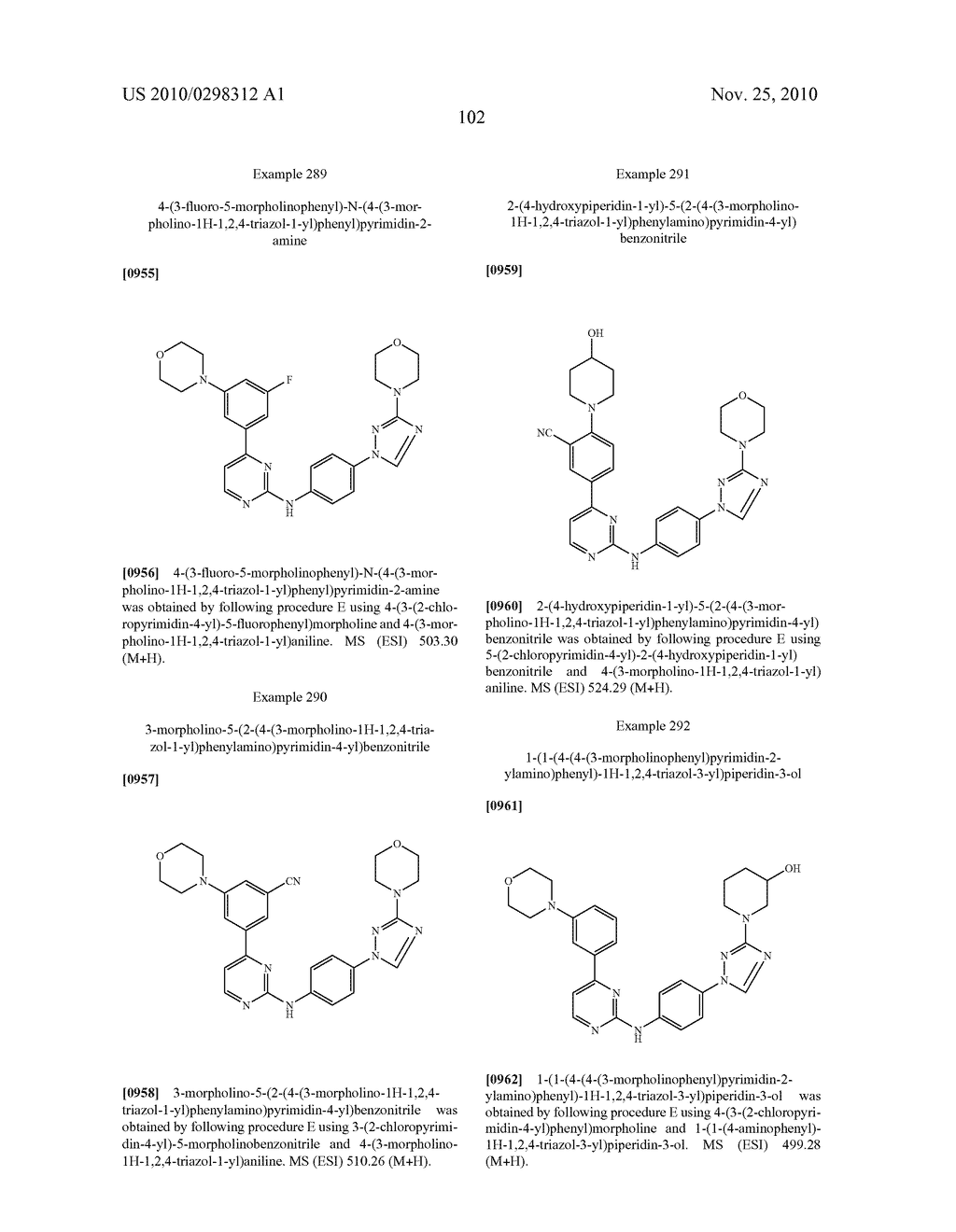 SUBSTITUTED PYRIMIDINYL-AMINES AS PROTEIN KINASE INHIBITORS - diagram, schematic, and image 103