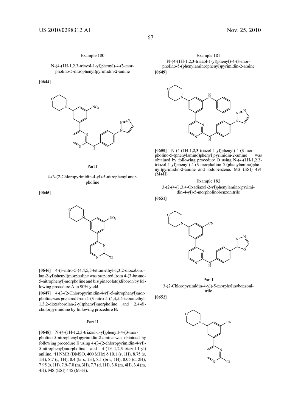 SUBSTITUTED PYRIMIDINYL-AMINES AS PROTEIN KINASE INHIBITORS - diagram, schematic, and image 68