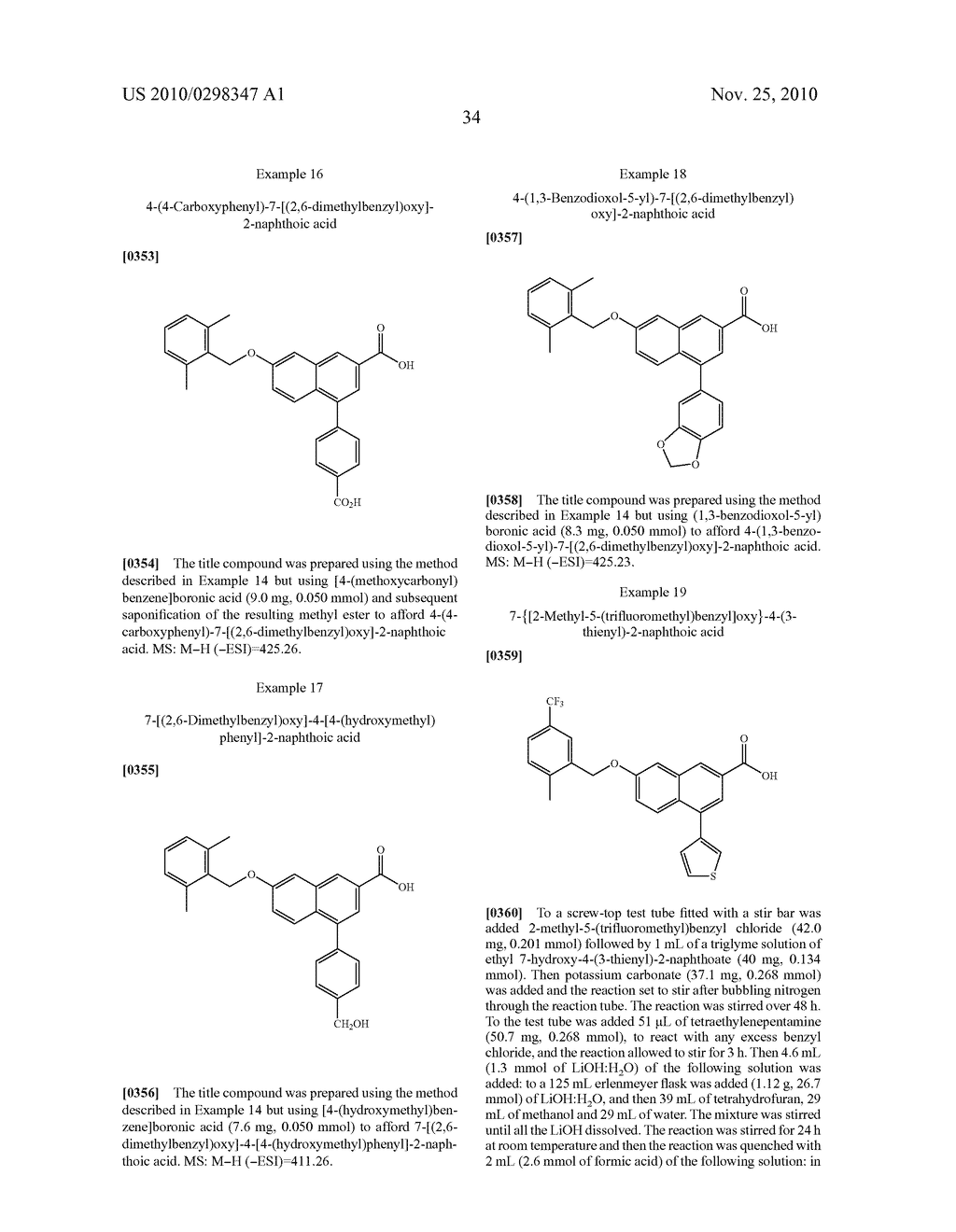 SUBSTITUTED 2-NAPHTHOIC ACIDS AS ANTAGONISTS OF GPR105 ACTIVITY - diagram, schematic, and image 35