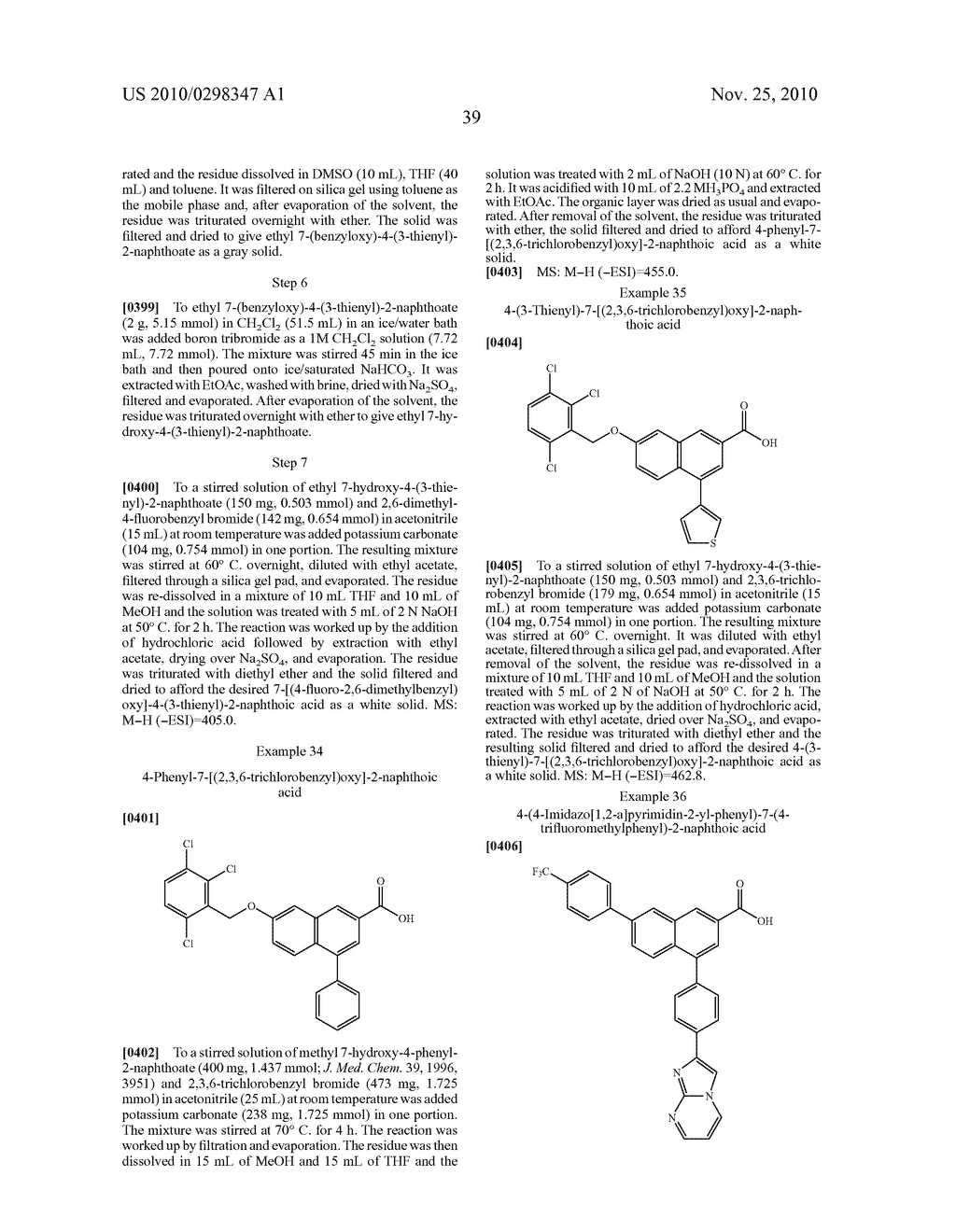 SUBSTITUTED 2-NAPHTHOIC ACIDS AS ANTAGONISTS OF GPR105 ACTIVITY - diagram, schematic, and image 40