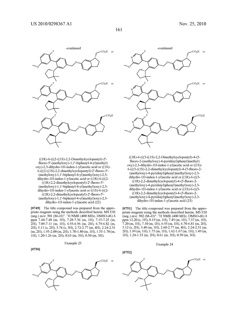 Conformationally Constrained Carboxylic Acid Derivatives Useful for Treating Metabolic Disorders - diagram, schematic, and image 163
