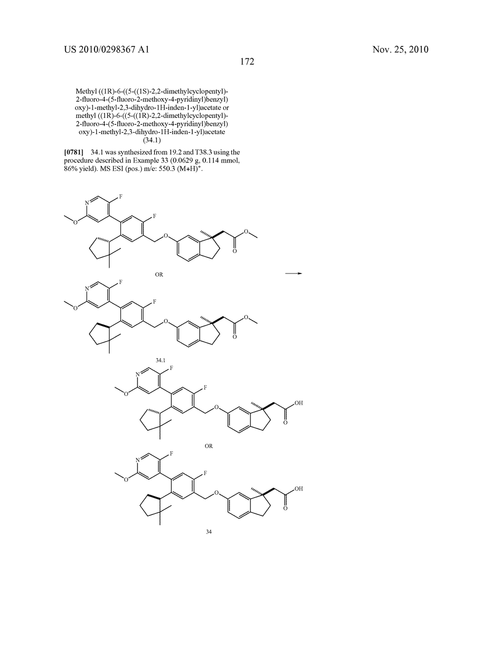 Conformationally Constrained Carboxylic Acid Derivatives Useful for Treating Metabolic Disorders - diagram, schematic, and image 174