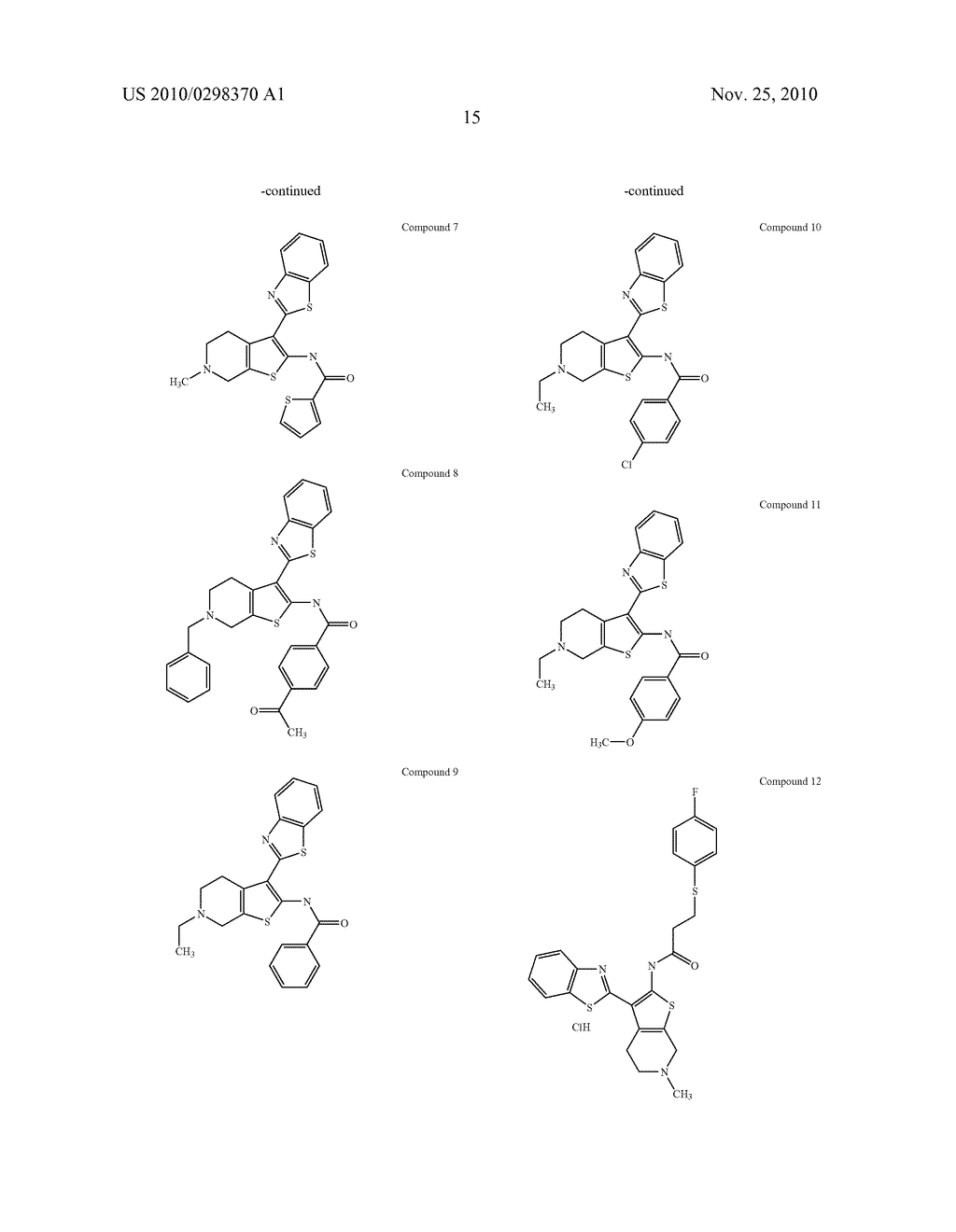 BENZOTHIAZOLYL THIENOPYRIDINE DERIVATIVES AND USES THEREOF - diagram, schematic, and image 18