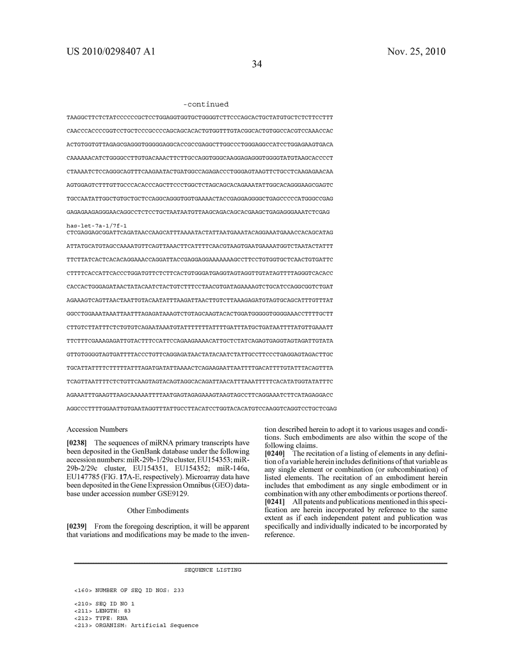 COMPOSITIONS AND METHODS FEATURING MICRONAS FOR TREATING NEOPLASIA - diagram, schematic, and image 94