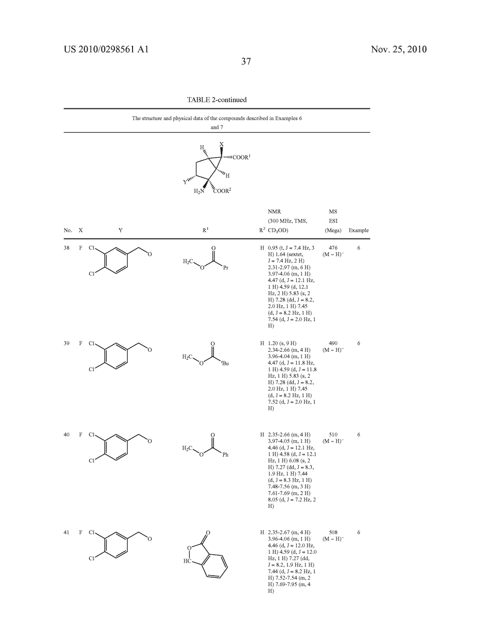 2-AMINO-BICYCLO(3.1.0) HEXANE-2, 6-DICARBOXYLIC ESTER DERIVATIVE - diagram, schematic, and image 38