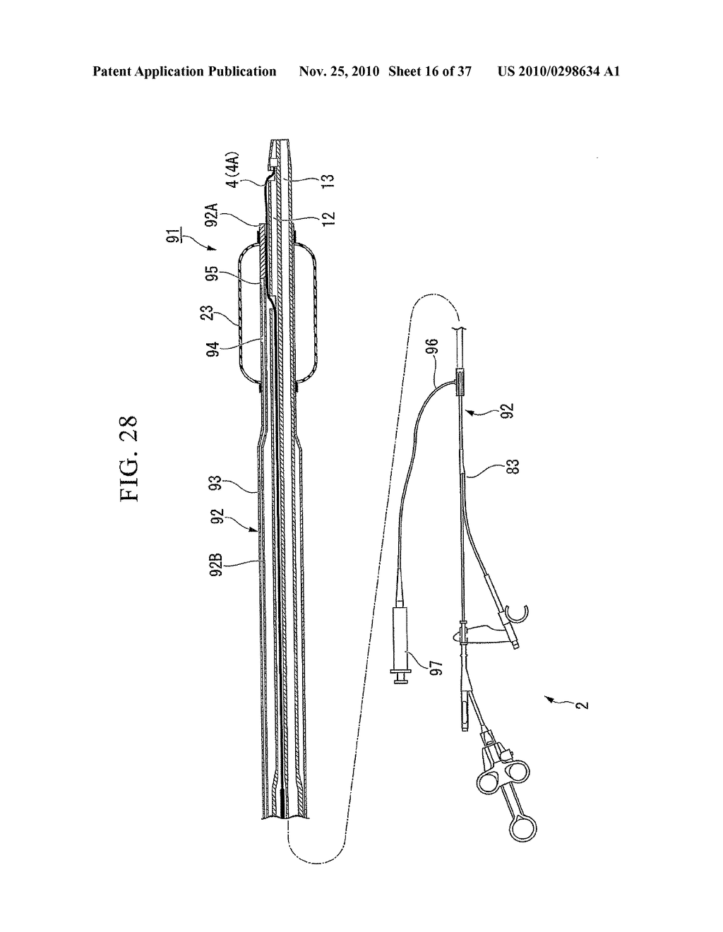 MEDICAL INSTRUMENT FOR ENDOSCOPE AND TREATMENT METHOD - diagram, schematic, and image 17