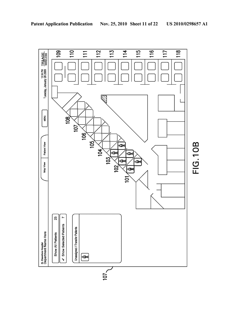 METHOD FOR CONTINUOUSLY MONITORING A PATIENT USING A BODY-WORN DEVICE AND ASSOCIATED SYSTEM FOR ALARMS/ALERTS - diagram, schematic, and image 12