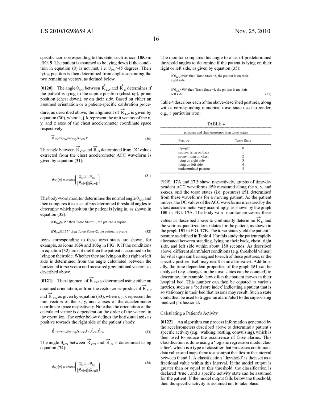 BODY-WORN SYSTEM FOR CONTINUOUSLY MONITORING A PATIENT'S BP, HR, SPO2, RR, TEMPERATURE, AND MOTION; ALSO DESCRIBES SPECIFIC MONITORS FOR APNEA, ASY, VTAC, VFIB, AND 'BED SORE' INDEX - diagram, schematic, and image 39