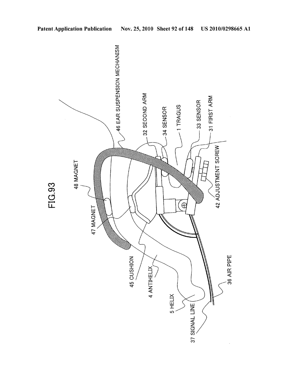 LIVING BODY INFORMATION DETECTION APPARATUS AND BLOOD-PRESSURE METER - diagram, schematic, and image 93