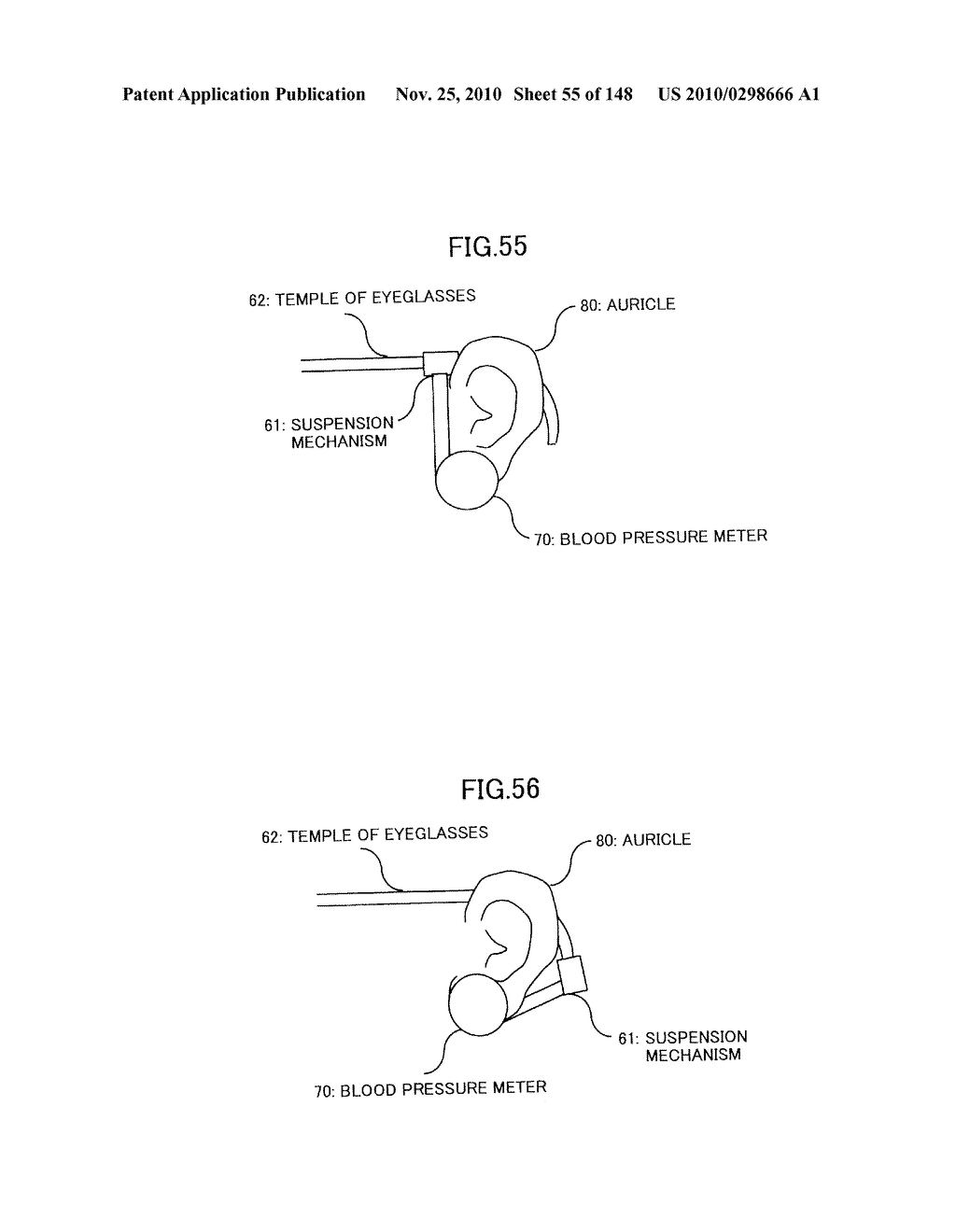 LIVING BODY INFORMATION DETECTION APPARATUS AND BLOOD-PRESSURE METER - diagram, schematic, and image 56