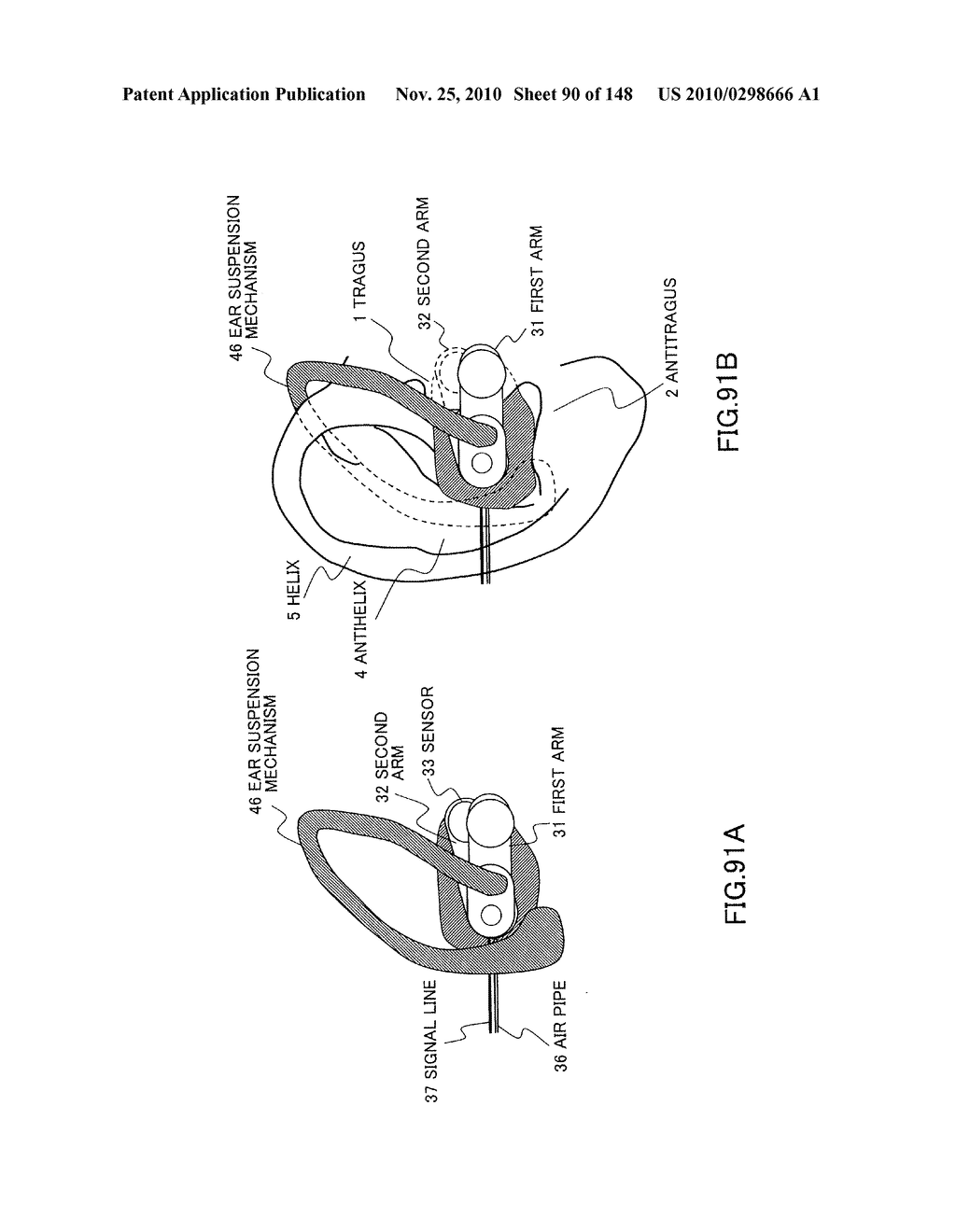 LIVING BODY INFORMATION DETECTION APPARATUS AND BLOOD-PRESSURE METER - diagram, schematic, and image 91