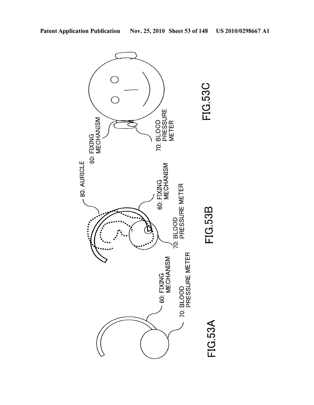 LIVING BODY INFORMATION DETECTION APPARATUS AND BLOOD-PRESSURE METER - diagram, schematic, and image 54