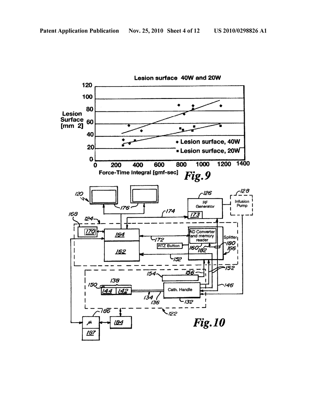 METHOD AND APPARATUS FOR CONTROLLING LESION SIZE IN CATHETER-BASED ABLATION TREATMENT - diagram, schematic, and image 05