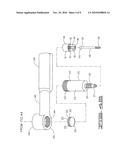 Pressured syringe for the injection of a viscous liquid through a cannulated surgical screw bone filler adapter diagram and image