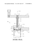 Pressured syringe for the injection of a viscous liquid through a cannulated surgical screw bone filler adapter diagram and image