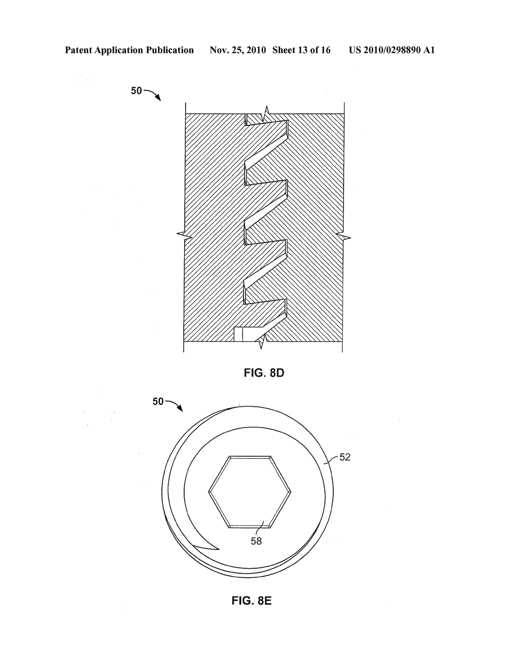 MONO-PLANAR PEDICLE SCREW METHOD, SYSTEM AND KIT - diagram, schematic, and image 14