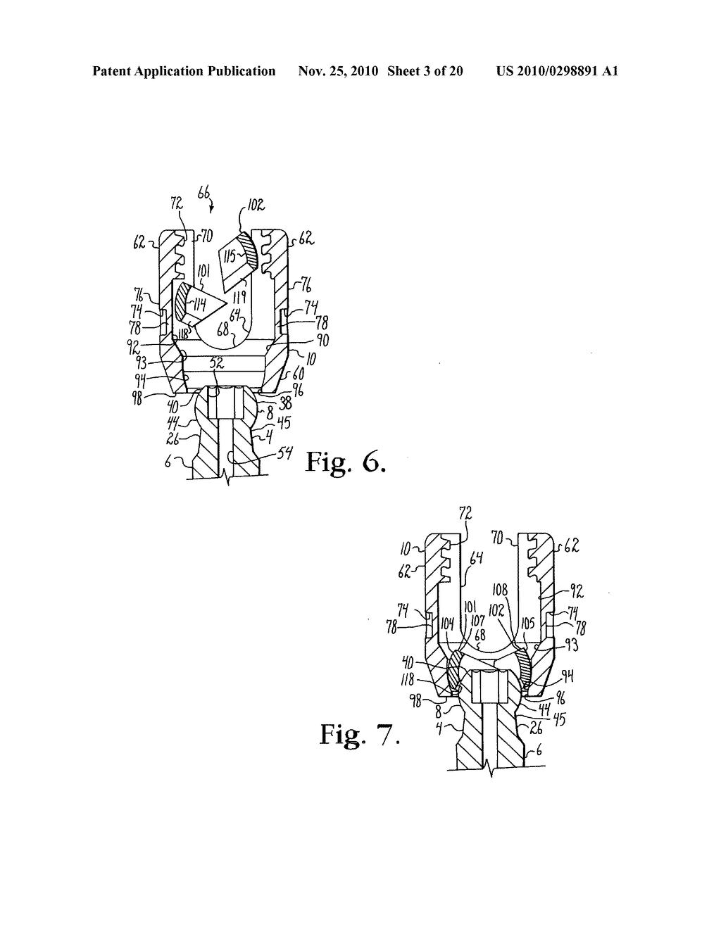 Bone anchors with longitudinal connecting member engaging inserts and closures for fixation and optional angulation - diagram, schematic, and image 04