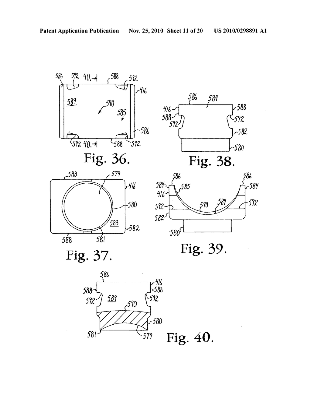 Bone anchors with longitudinal connecting member engaging inserts and closures for fixation and optional angulation - diagram, schematic, and image 12