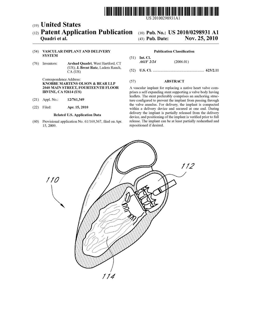 VASCULAR IMPLANT AND DELIVERY SYSTEM - diagram, schematic, and image 01