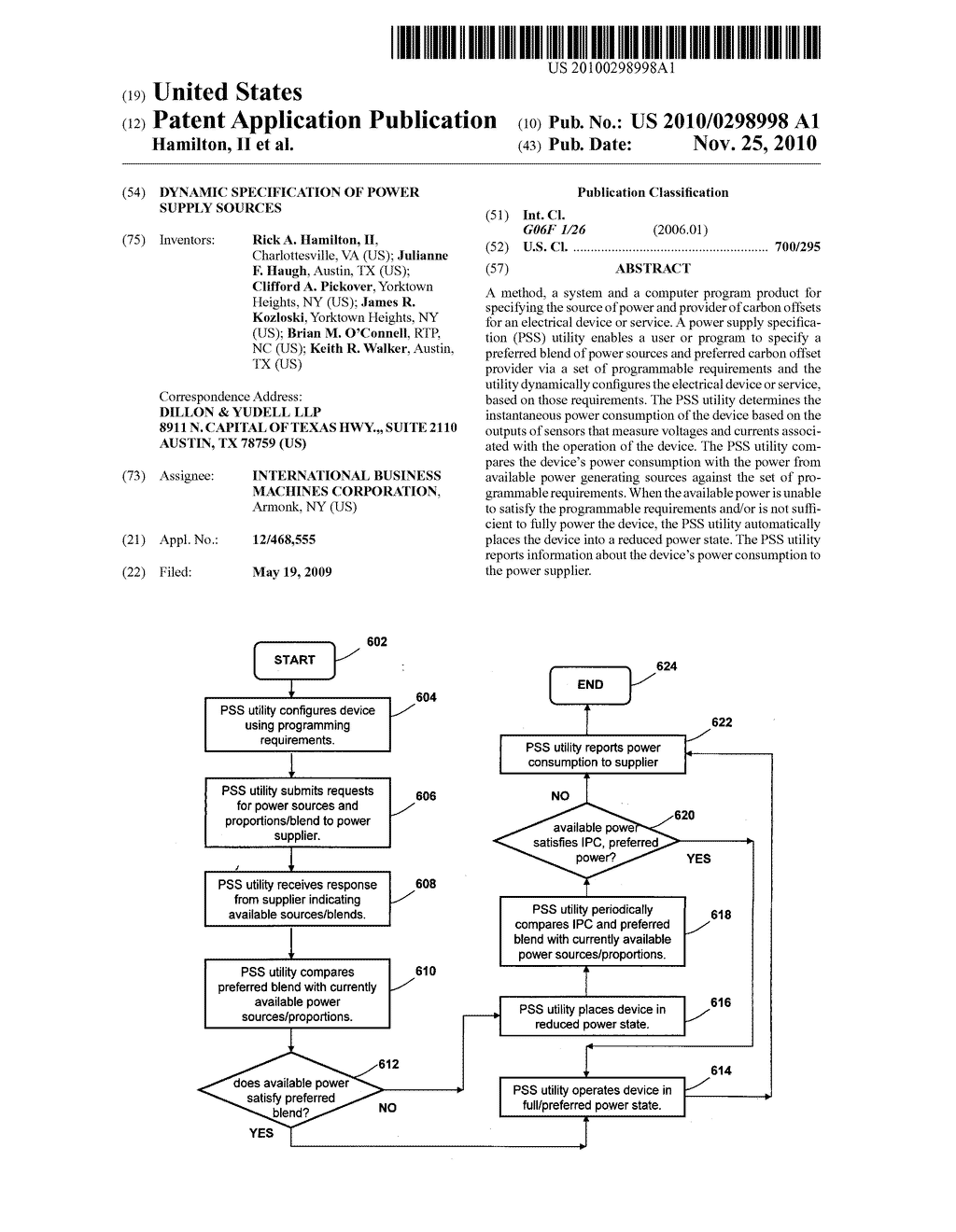 Dynamic Specification of Power Supply Sources - diagram, schematic, and image 01