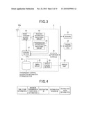 VEHICLE COMMUNICATION TERMINAL AND VEHICLE COMMUNICATION SYSTEM IN WHICH RADIO TRANSMISSIONS BY THE VEHICLE COMMUNICATION TERMINALS ARE CONTROLLED BY RADIO COMMUNICATION FROM BASE STATIONS diagram and image