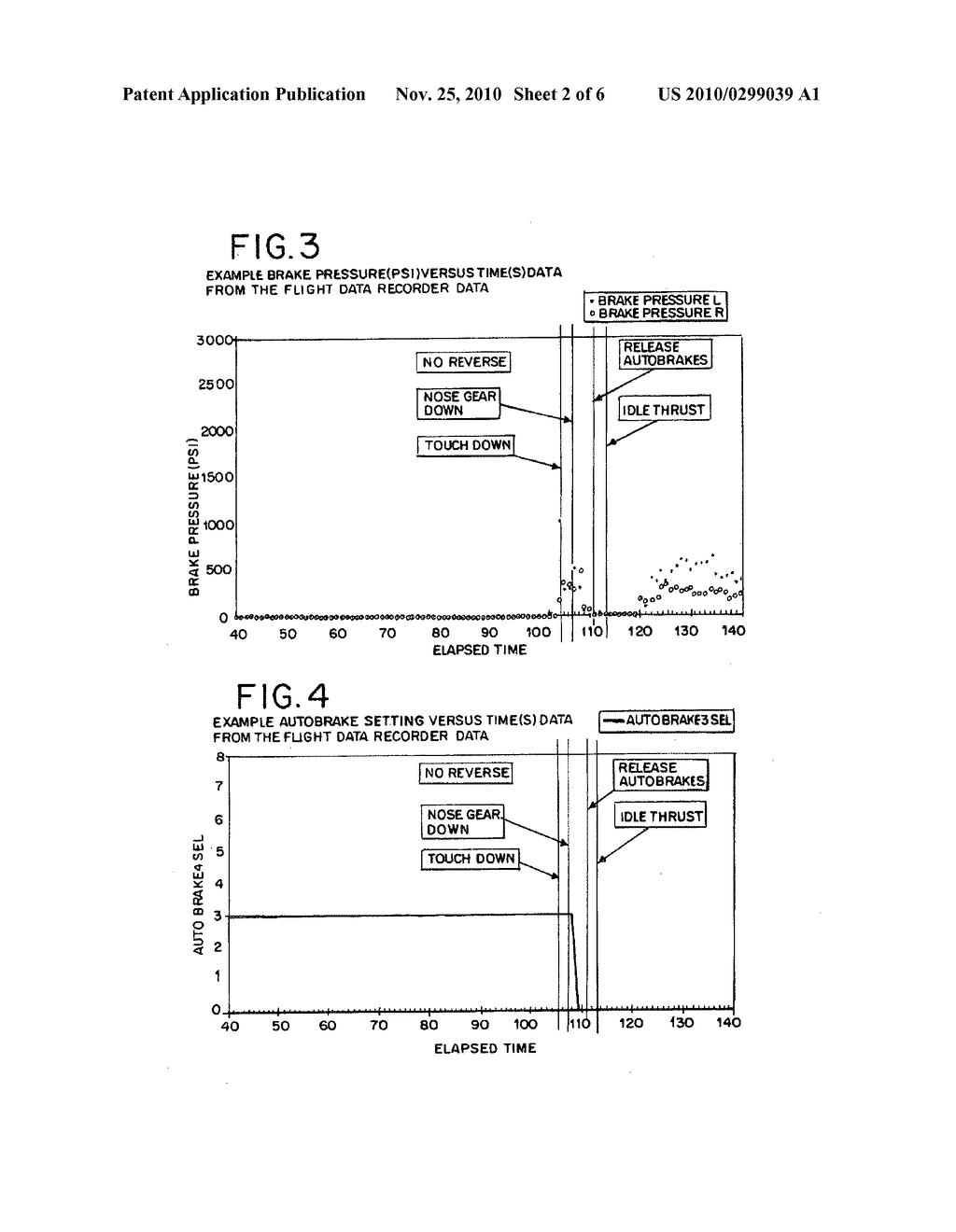 Method and device of calculating aircraft braking friction and other relating landing performance parameters based on the data received from aircraft's on board flight data management system - diagram, schematic, and image 03