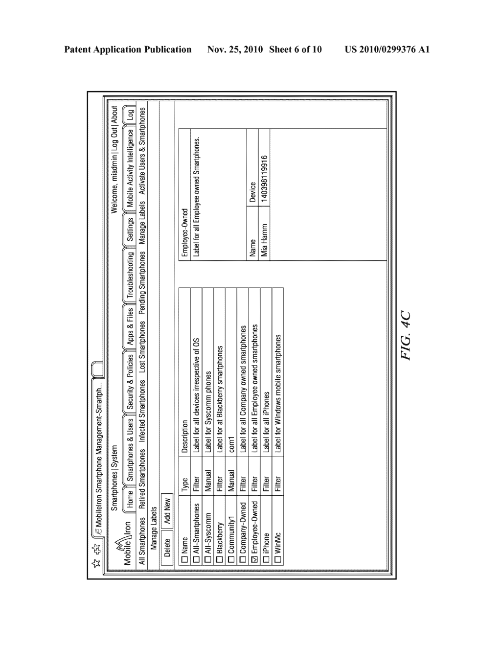 Selective Management of Mobile Devices in an Enterprise Environment - diagram, schematic, and image 07