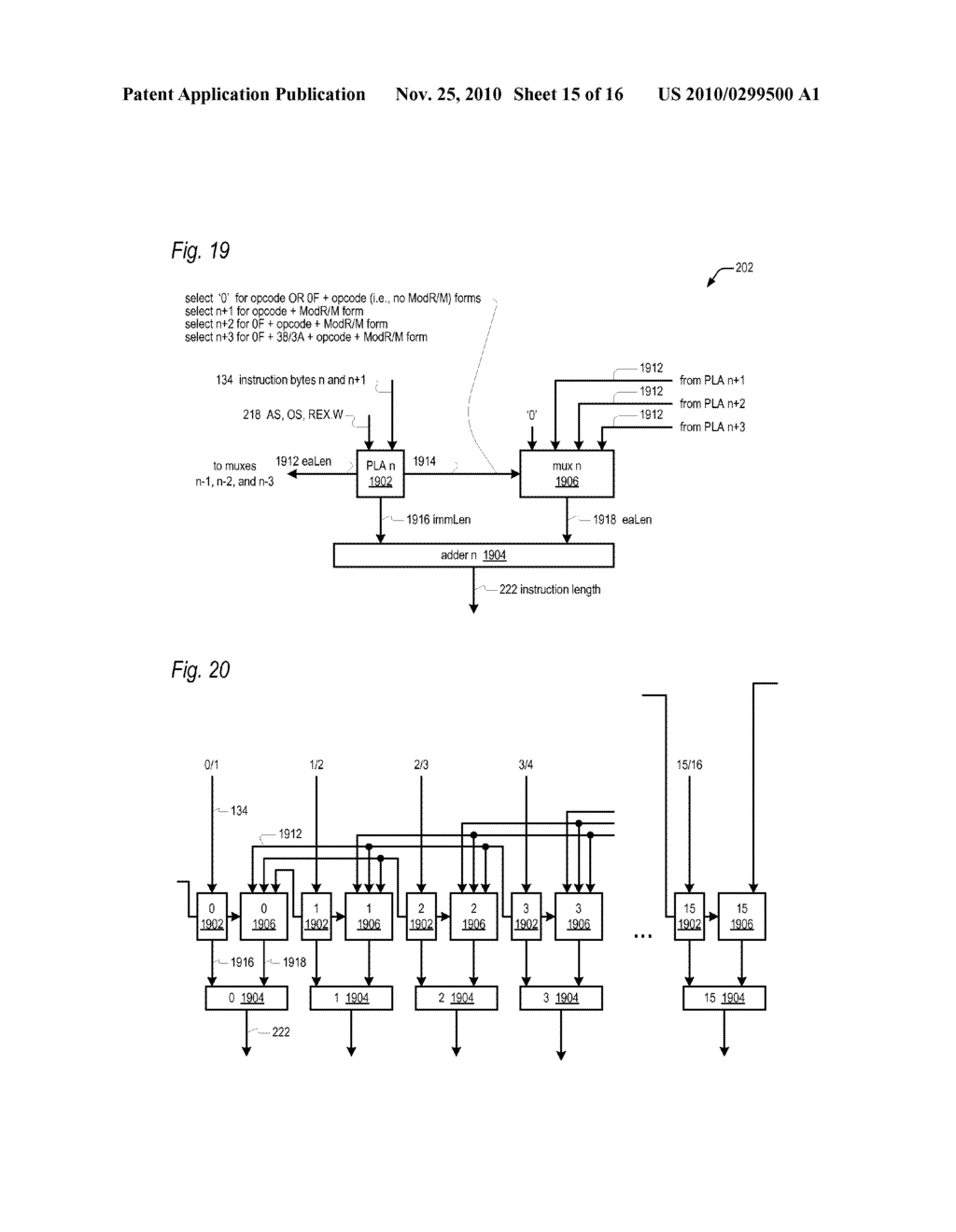 PREFIX ACCUMULATION FOR EFFICIENT PROCESSING OF INSTRUCTIONS WITH MULTIPLE PREFIX BYTES - diagram, schematic, and image 16