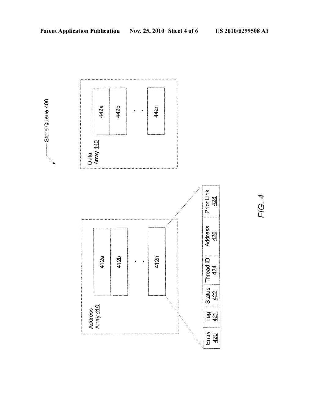 DYNAMICALLY ALLOCATED STORE QUEUE FOR A MULTITHREADED PROCESSOR - diagram, schematic, and image 05