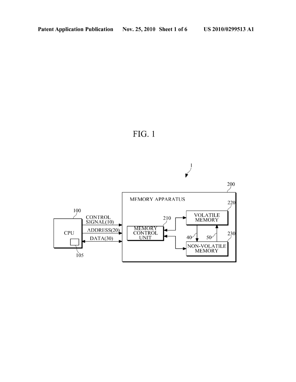 MEMORY APPARATUS AND METHOD THEREFOR - diagram, schematic, and image 02