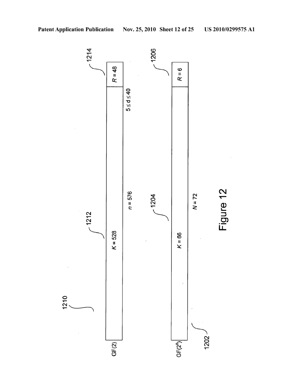 METHOD AND SYSTEM FOR DETECTION AND CORRECTION OF PHASED-BURST ERRORS, ERASURES, SYMBOL ERRORS, AND BIT ERRORS IN A RECEIVED SYMBOL STRING - diagram, schematic, and image 13