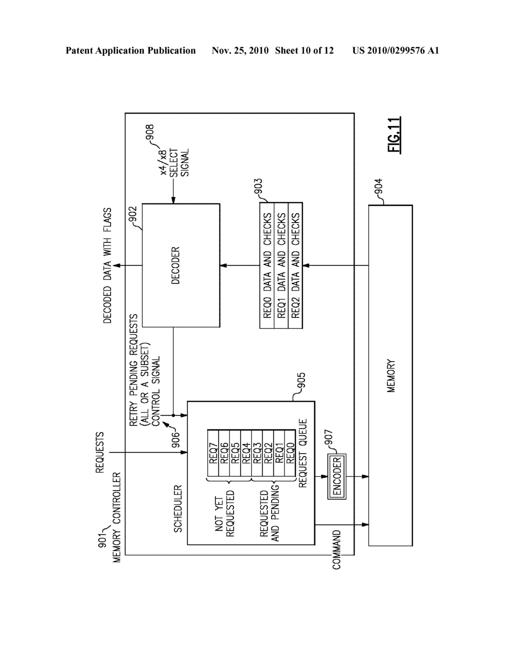 System to Improve Miscorrection Rates in Error Control Code Through Buffering and Associated Methods - diagram, schematic, and image 11