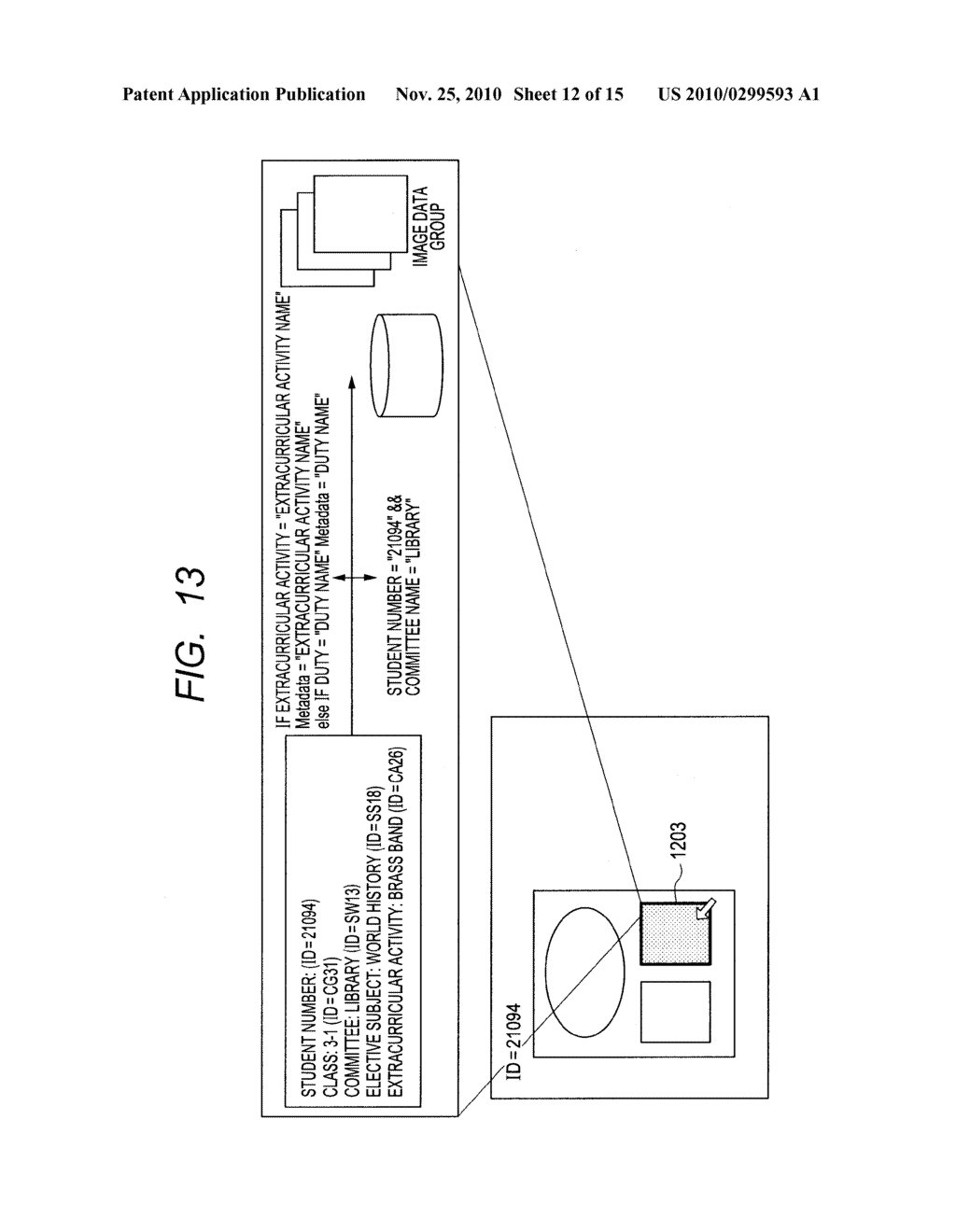 APPARATUS AND METHOD FOR PROCESSING A DOCUMENT CONTAINING VARIABLE PART - diagram, schematic, and image 13