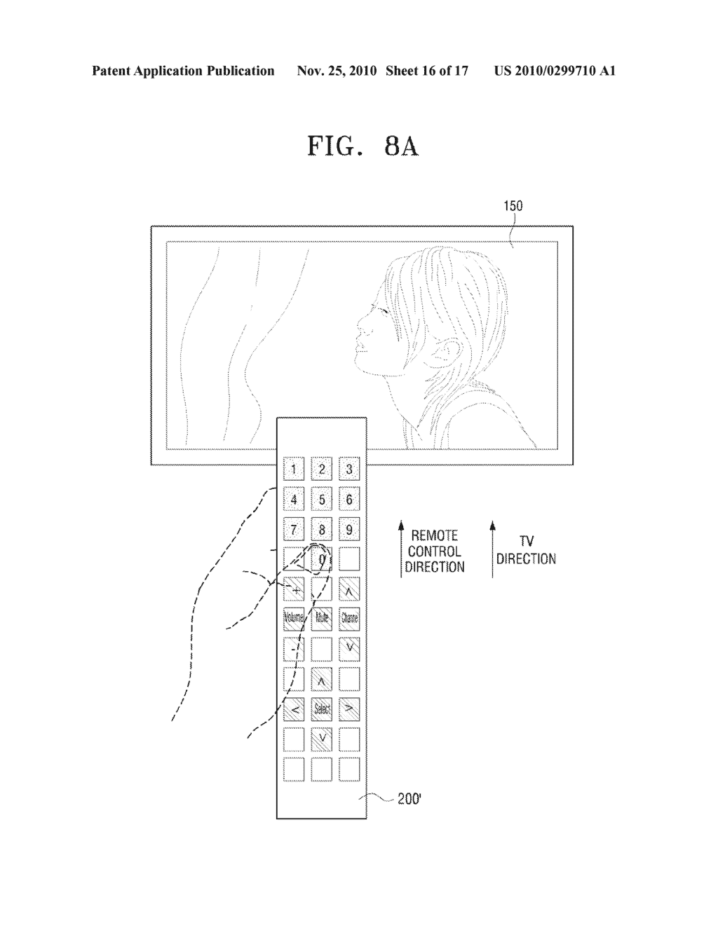 METHOD FOR INPUTTING USER COMMAND AND VIDEO APPARATUS AND INPUT APPARATUS EMPLOYING THE SAME - diagram, schematic, and image 17