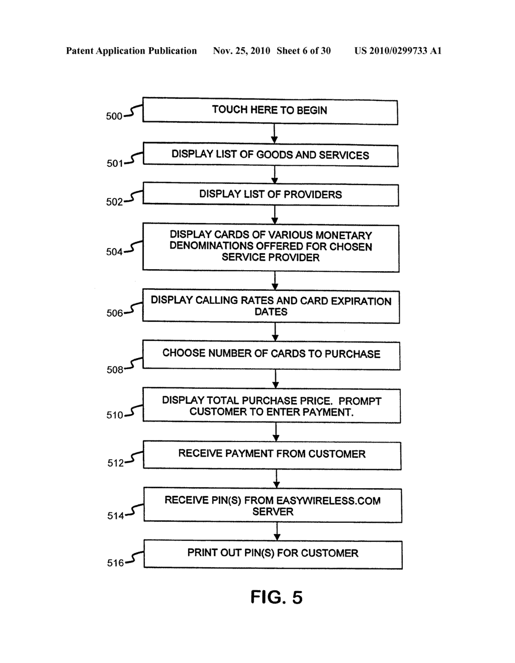 SYSTEM AND METHOD FOR DISTRIBUTING PERSONAL IDENTIFICATION NUMBERS OVER A COMPUTER NETWORK - diagram, schematic, and image 07