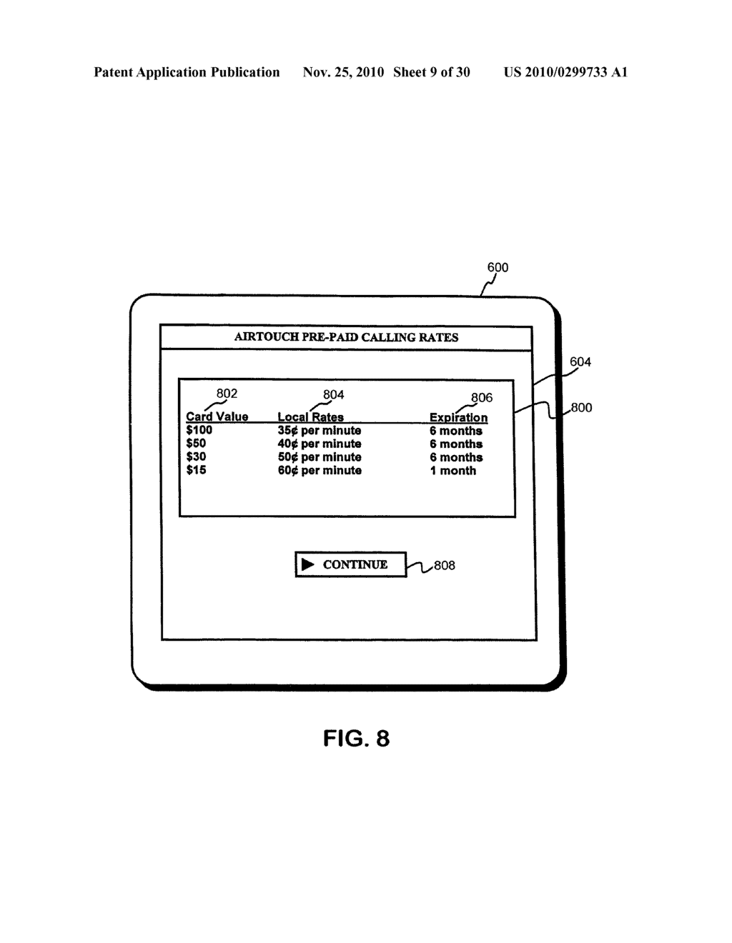 SYSTEM AND METHOD FOR DISTRIBUTING PERSONAL IDENTIFICATION NUMBERS OVER A COMPUTER NETWORK - diagram, schematic, and image 10