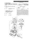 Water flushing device for floor toilet diagram and image