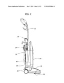 DUAL MOTOR UPRIGHT VACUUM CLEANER diagram and image