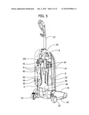 DUAL MOTOR UPRIGHT VACUUM CLEANER diagram and image